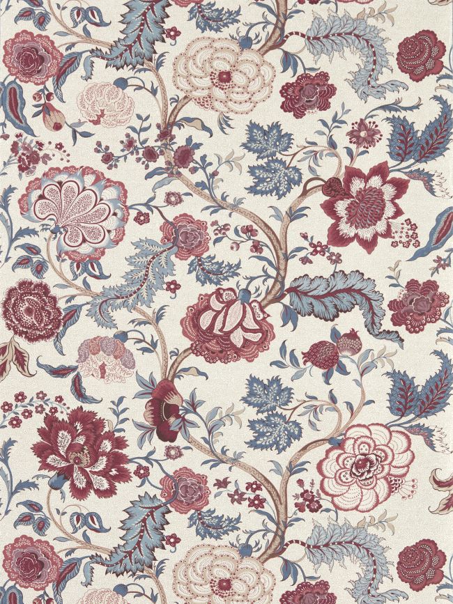 Salisbury Wallpaper by Sanderson Madder Rose