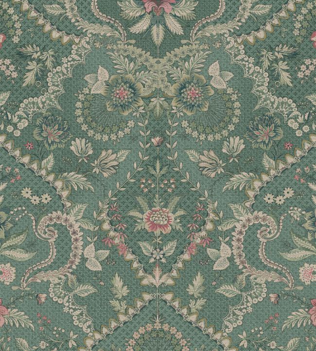 Saluti Wallpaper by Eijffinger Green