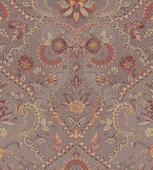 Saluti Wallpaper by Eijffinger Mauve