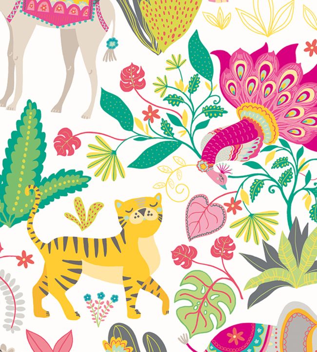 Samba Safari Wallpaper by Ohpopsi Fruit Salad