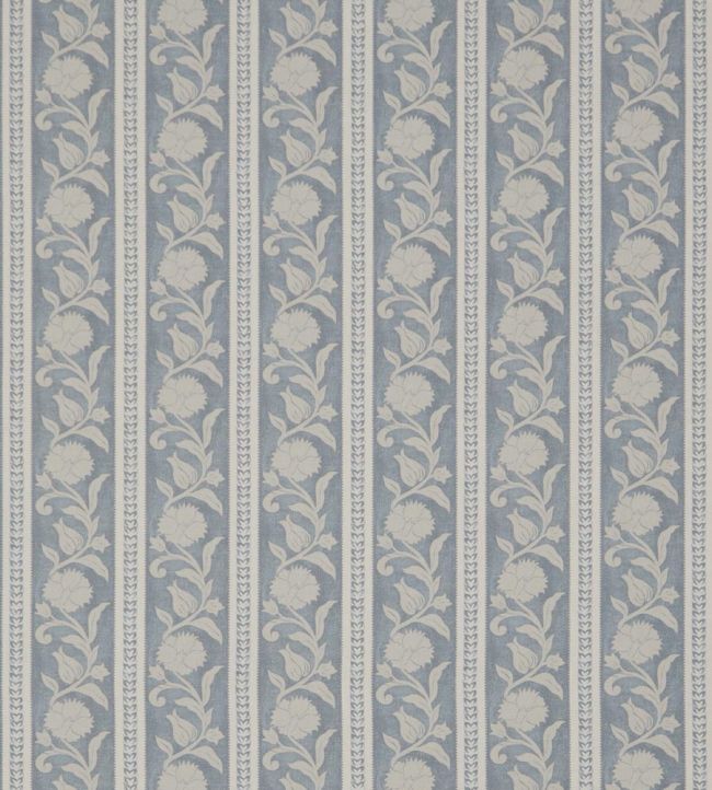 Sambourne Stripe Fabric by Liberty Flax Flower