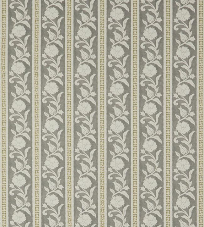 Sambourne Stripe Fabric by Liberty Pewter