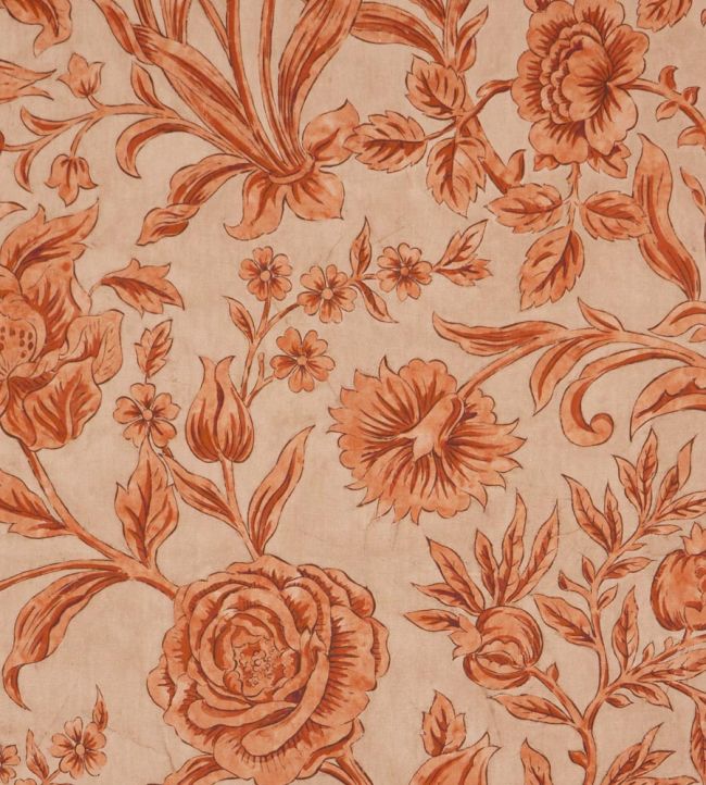 Sambourne Vine Fabric by Liberty Cinnabar