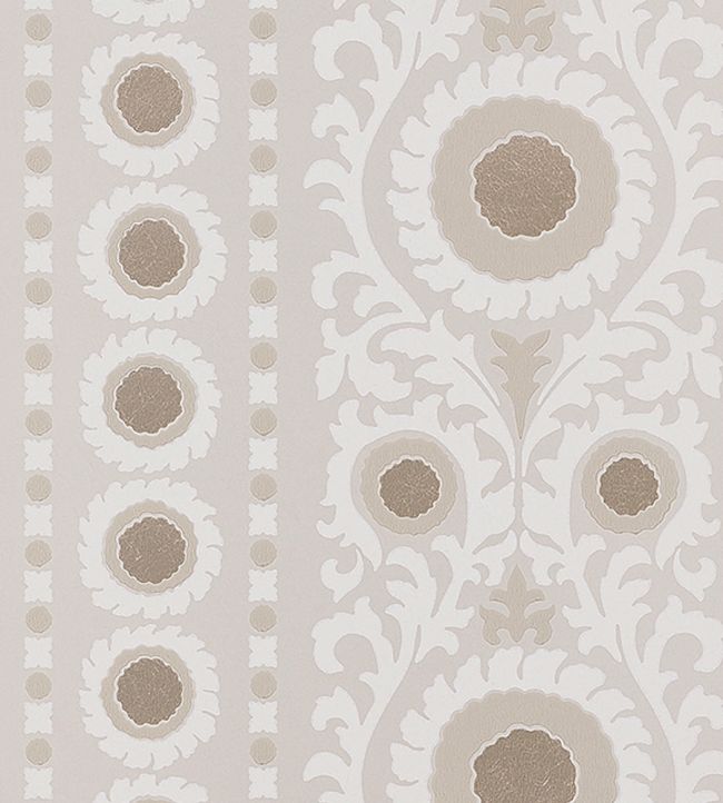 Samrina Wallpaper by Osborne & Little Ivory/Gilver