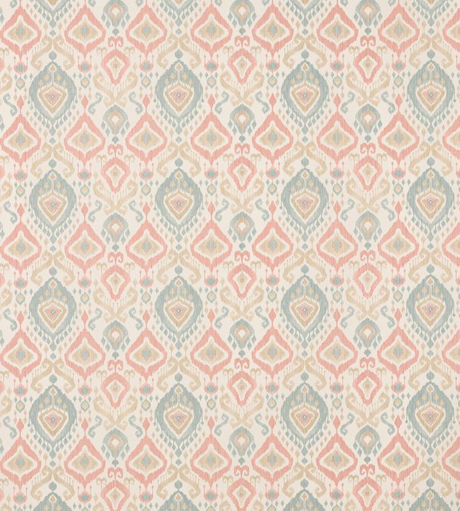 Samson Fabric by Colefax and Fowler Tomato/Slate