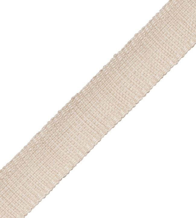 Positano Linen Border 25MM Trimming by Samuel & Sons Bisque