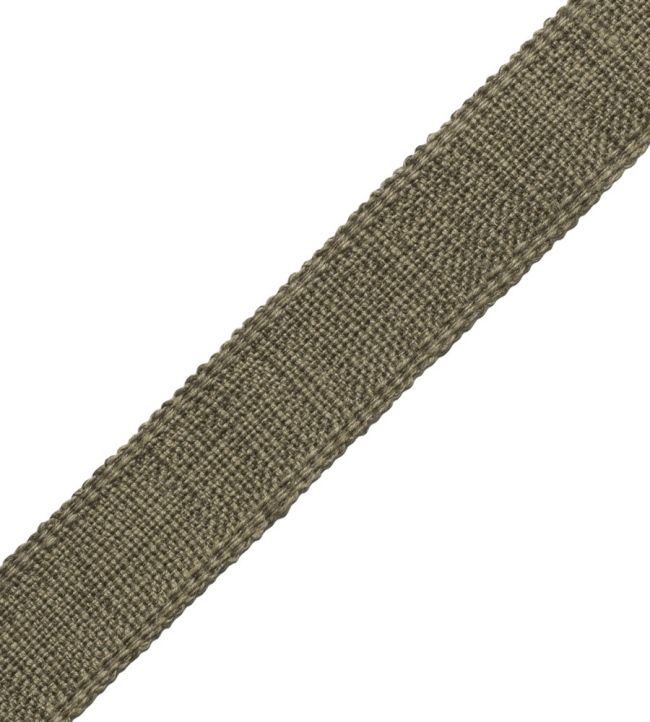Positano Linen Border 25MM Trimming by Samuel & Sons Olive