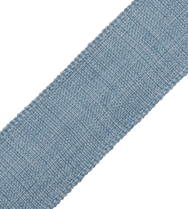 Positano Linen Border 50MM Trimming by Samuel & Sons Cornflower