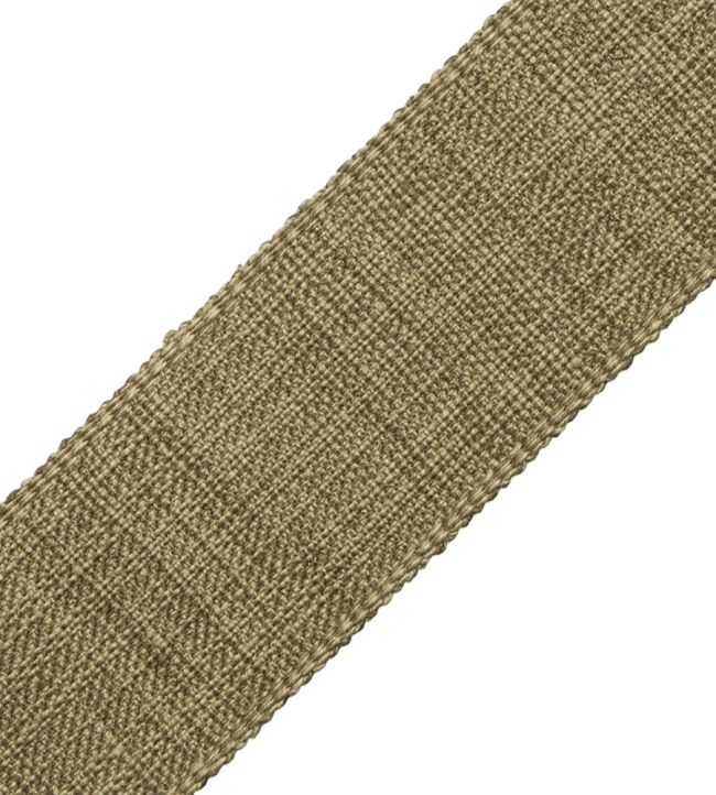 Positano Linen Border 50MM Trimming by Samuel & Sons Olive