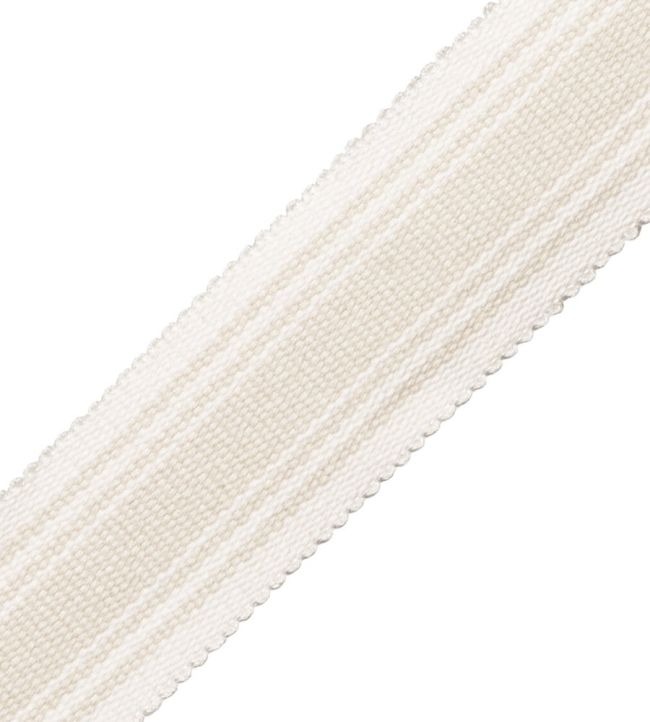 Sorrento Striped Border Trimming by Samuel & Sons Oyster