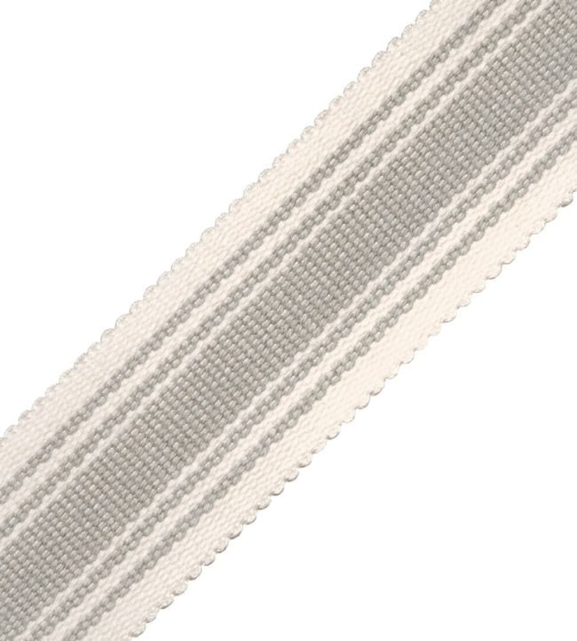 Sorrento Striped Border Trimming by Samuel & Sons Dove