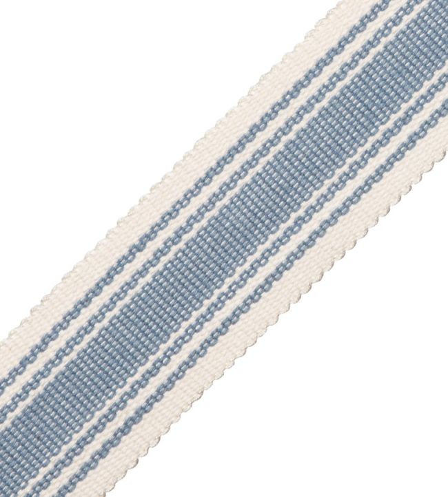 Sorrento Striped Border Trimming by Samuel & Sons Gentian