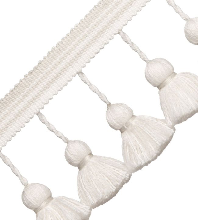 Sorrento Tassel Fringe Trimming by Samuel & Sons Oyster