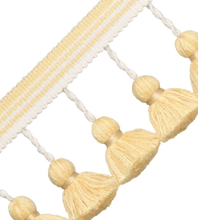 Sorrento Tassel Fringe Trimming by Samuel & Sons Lemon