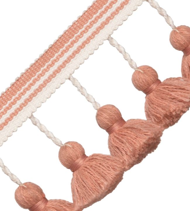 Sorrento Tassel Fringe Trimming by Samuel & Sons Blush