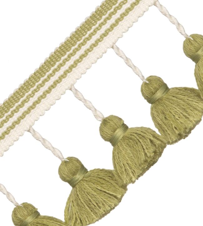 Sorrento Tassel Fringe Trimming by Samuel & Sons Basil