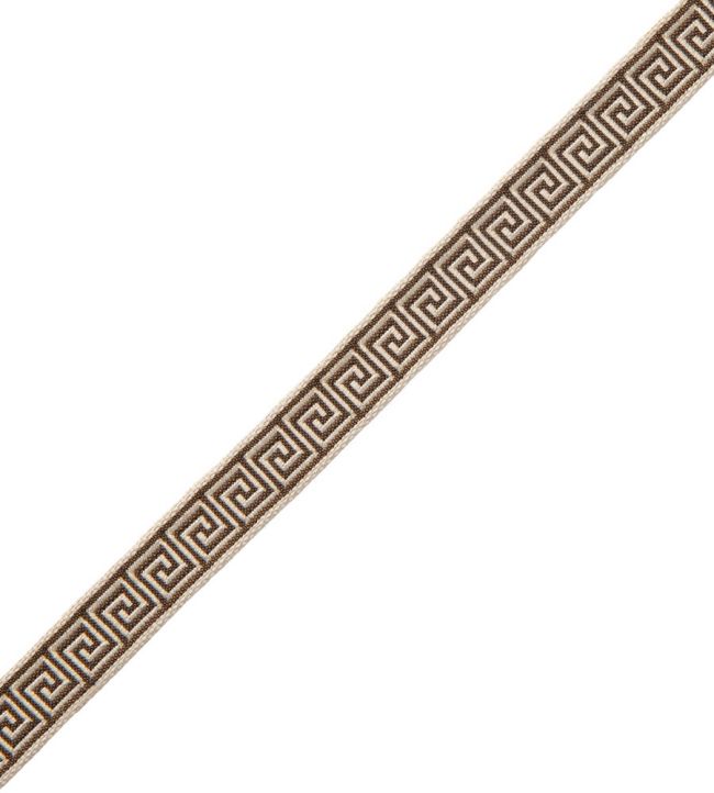 Aristotle Greek Key 16MM Trimming by Samuel & Sons Chocolate