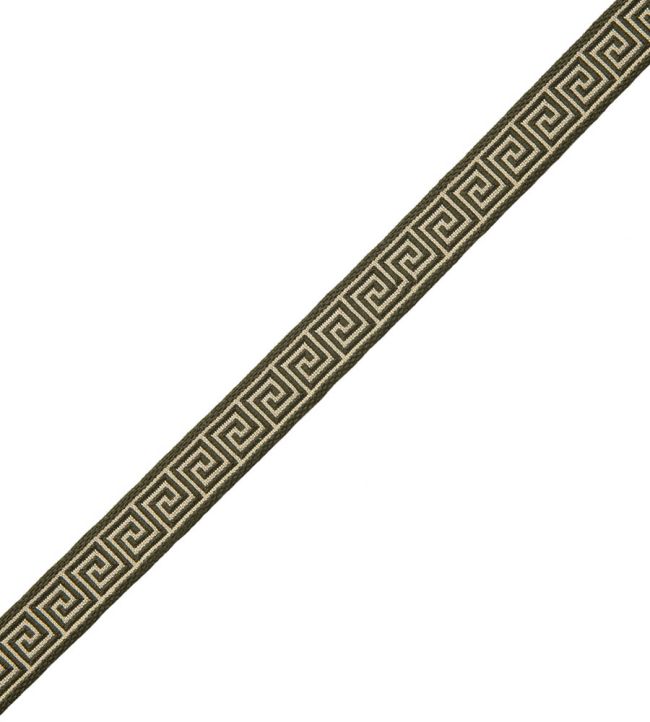 Aristotle Greek Key 16MM Trimming by Samuel & Sons Olive