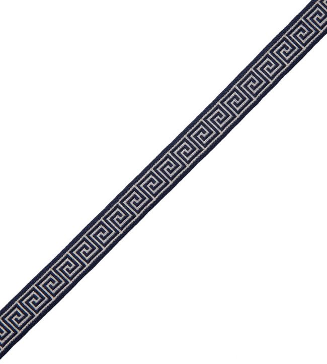 Aristotle Greek Key 16MM Trimming by Samuel & Sons Midnight Blue