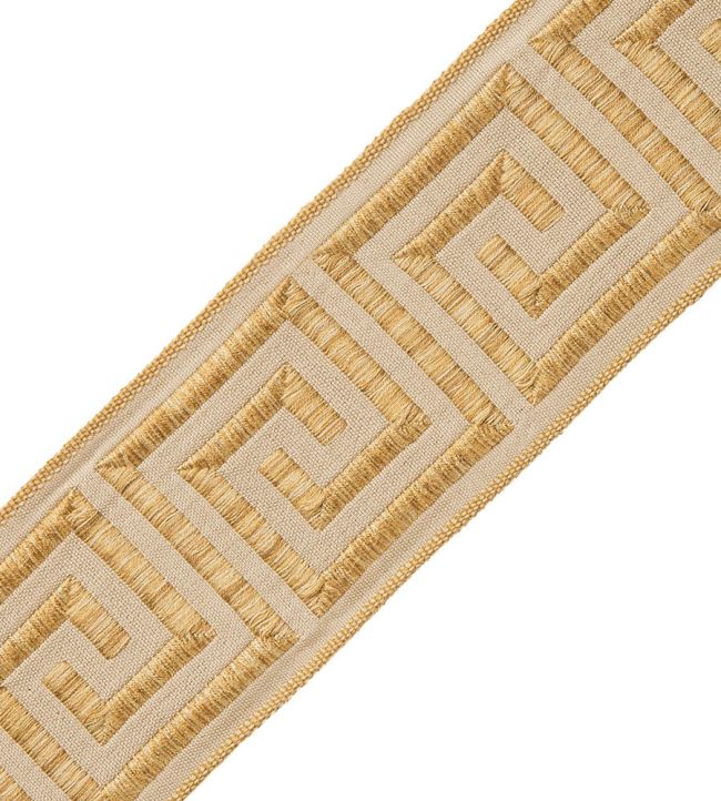 Aristotle Greek Key 70MM Trimming by Samuel & Sons Golden Strie