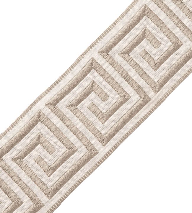 Aristotle Greek Key 70MM Trimming by Samuel & Sons Morning Dove