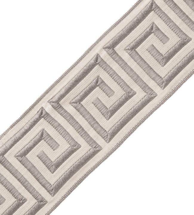 Aristotle Greek Key 70MM Trimming by Samuel & Sons Sterling