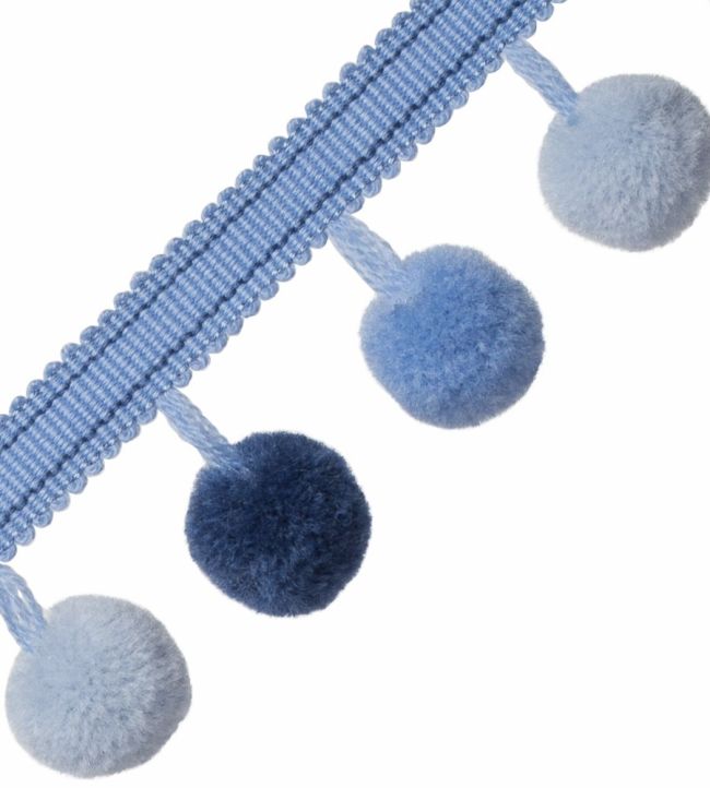 Cirque Pom Pom Fringe Trimming by Samuel & Sons Morning Glory