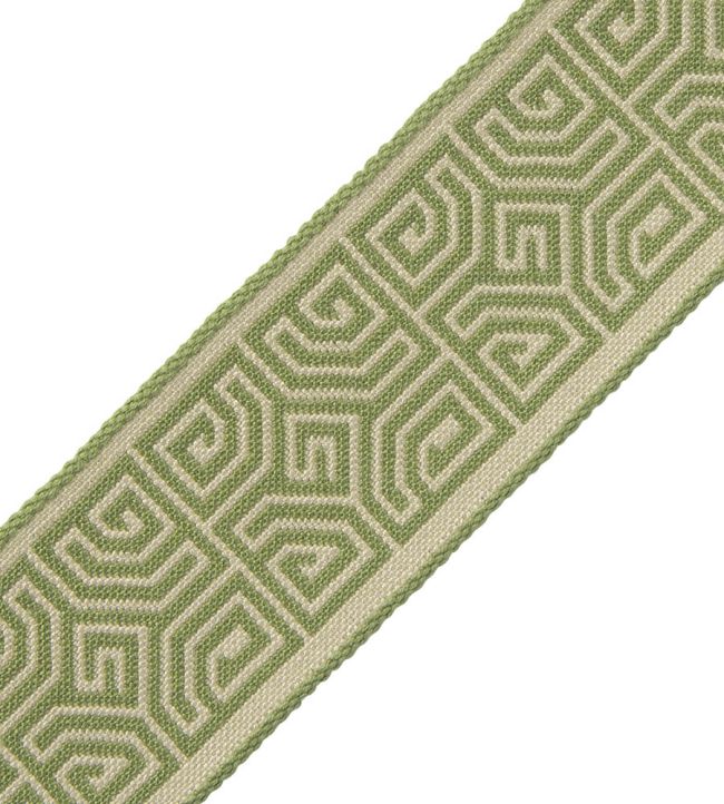 Aztec Border Trimming by Samuel & Sons Avocado