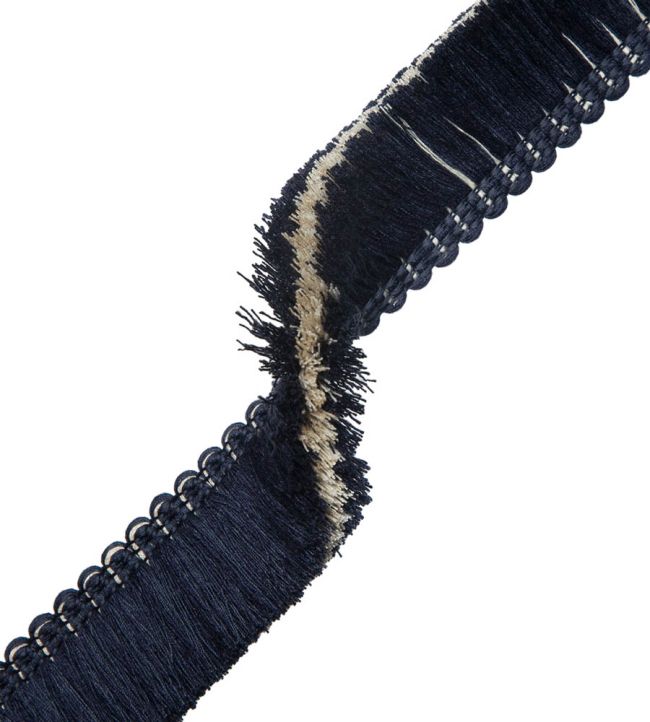 Inca Brush Fringe Trimming by Samuel & Sons Midnight