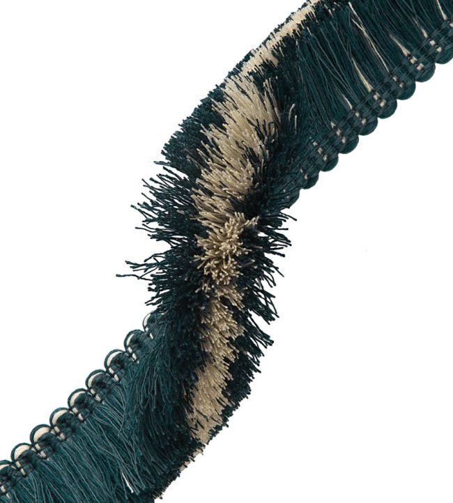 Inca Brush Fringe Trimming by Samuel & Sons Rainforest