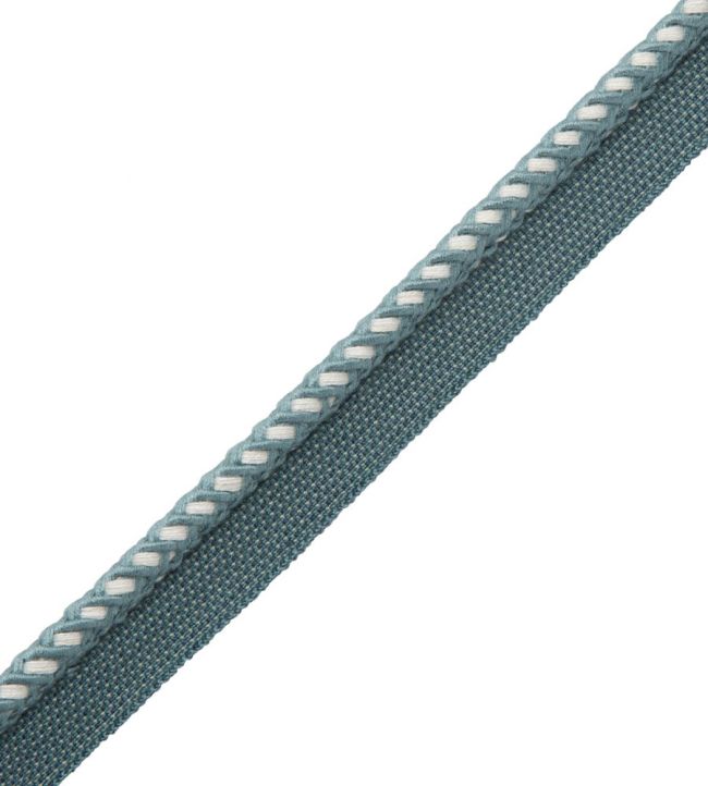 Inca Cord With Tape Trimming by Samuel & Sons Azul