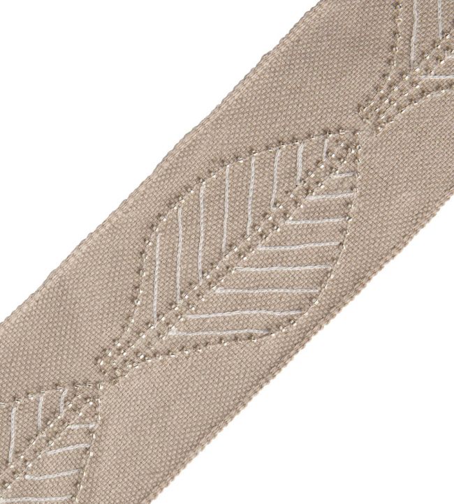 Marisol Border Trimming by Samuel & Sons Limestone