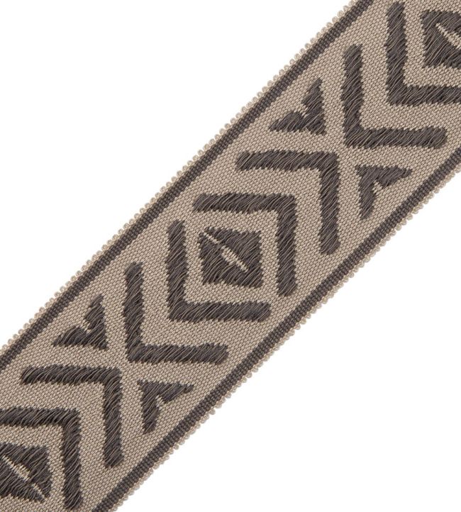 Mayan Border Trimming by Samuel & Sons Charcoal
