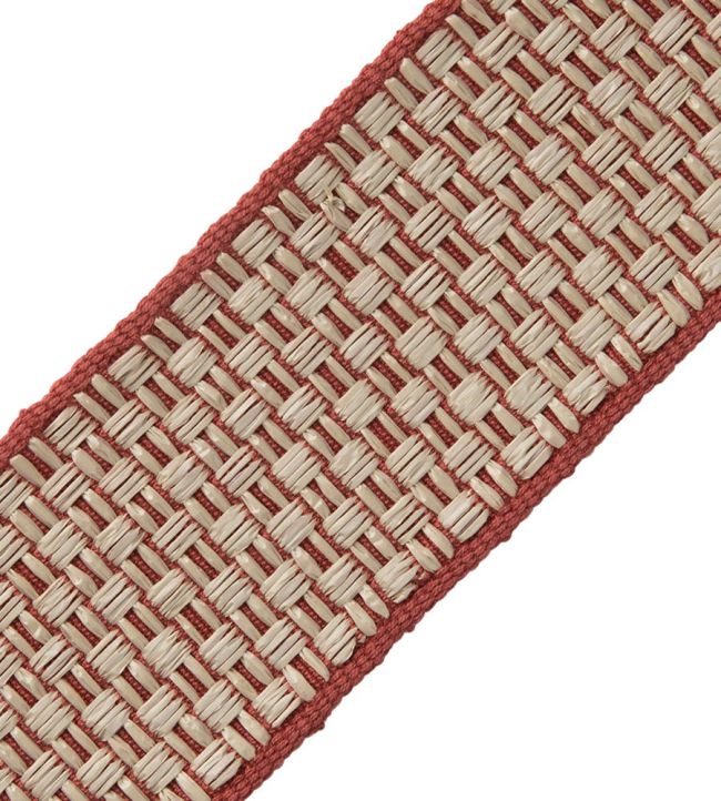 Tulum Border Trimming by Samuel & Sons Vermillion