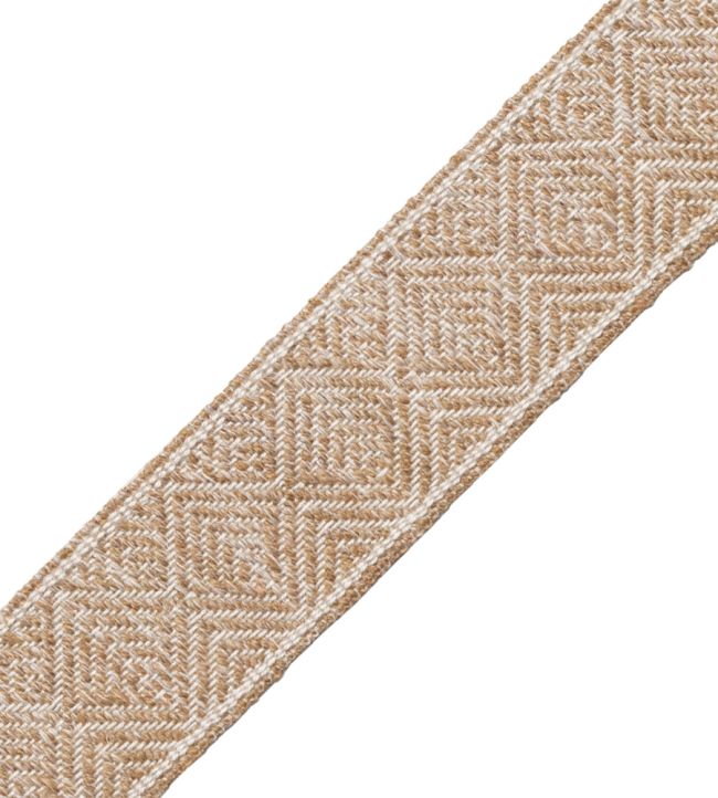 Somerset Geometric Border Trimming by Samuel & Sons Driftwood