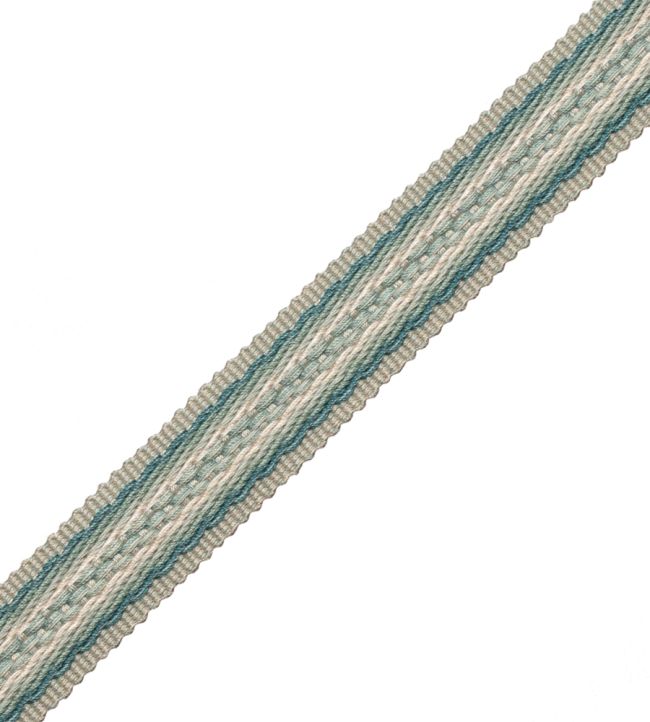 19mm Tiverton Border Trimming by Samuel & Sons Aqua