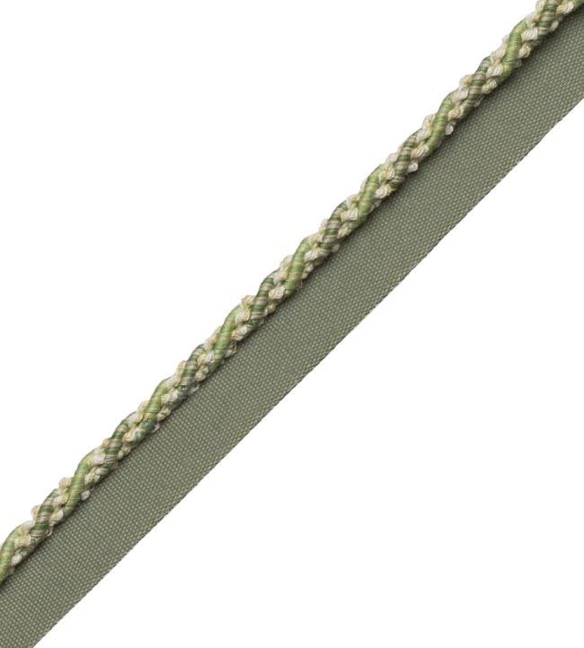 5mm Tiverton Cord With Tape Trimming by Samuel & Sons Fern