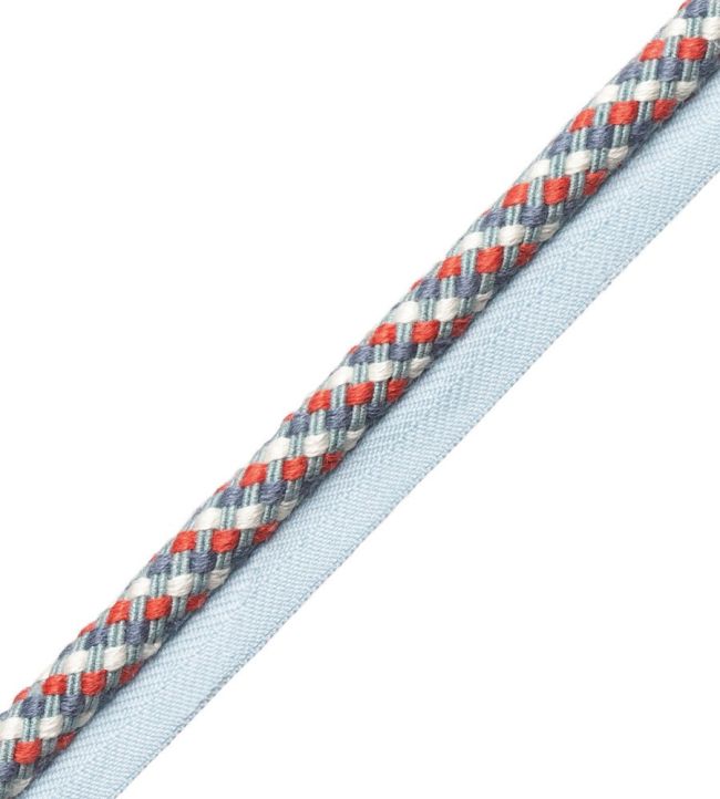 Veranda Cord With Tape Trimming by Samuel & Sons Hydrangea