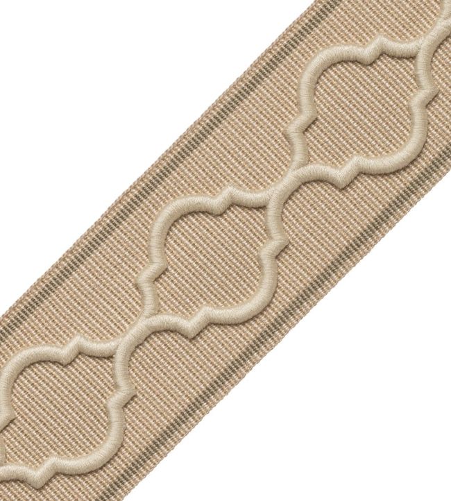 Corinne Embroidered Border Trimming by Samuel & Sons Linen