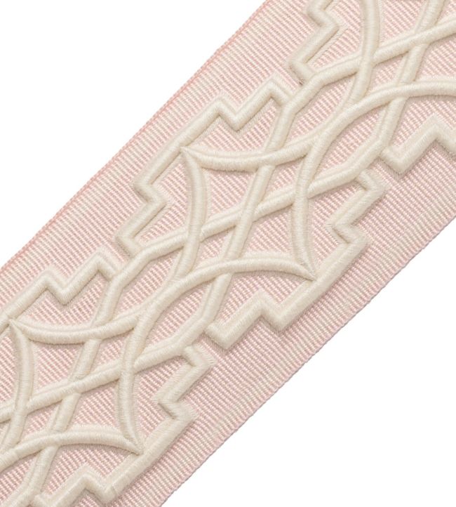 Mireille Embroidered Border Trimming by Samuel & Sons Petal