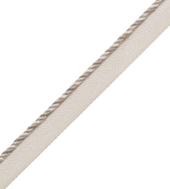 Veronique Cord With Tape Trimming by Samuel & Sons Limestone