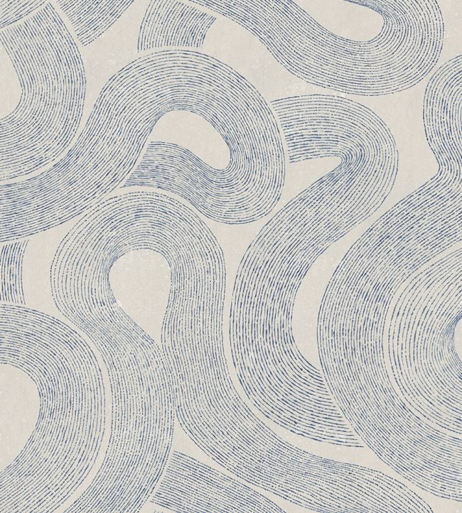 Sand Mural by Sandberg Indigo Blue