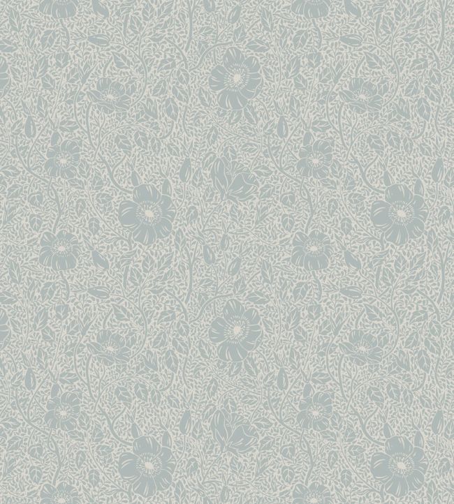 Anton Wallpaper by Sandberg Misty Blue