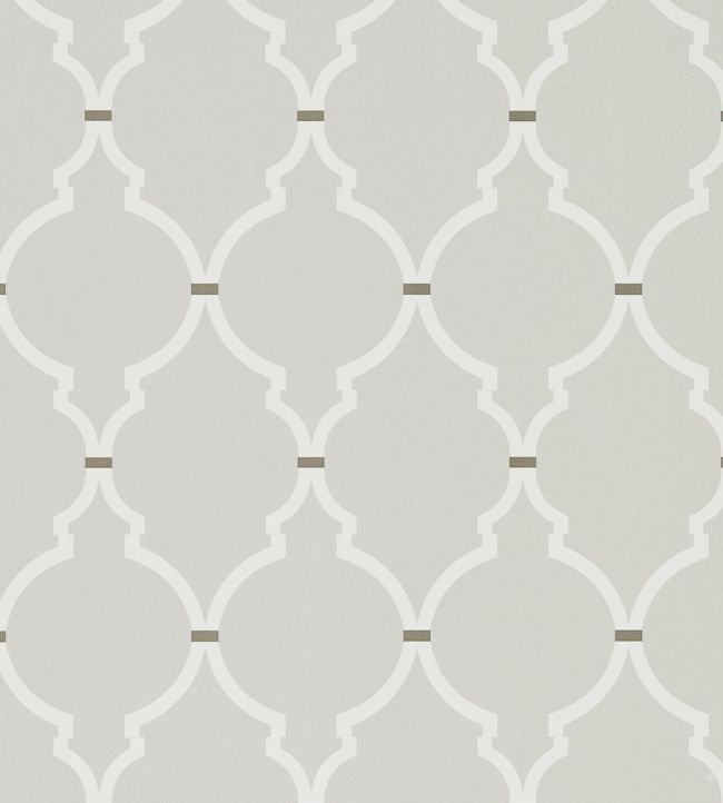 Empire Trellis Wallpaper by Sanderson Silver / Calico