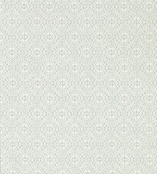 Pinjara Trellis Wallpaper by Sanderson Blue Clay