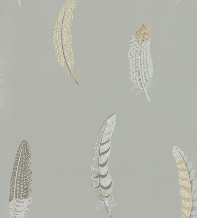 Lismore Wallpaper by Sanderson Silver Grey