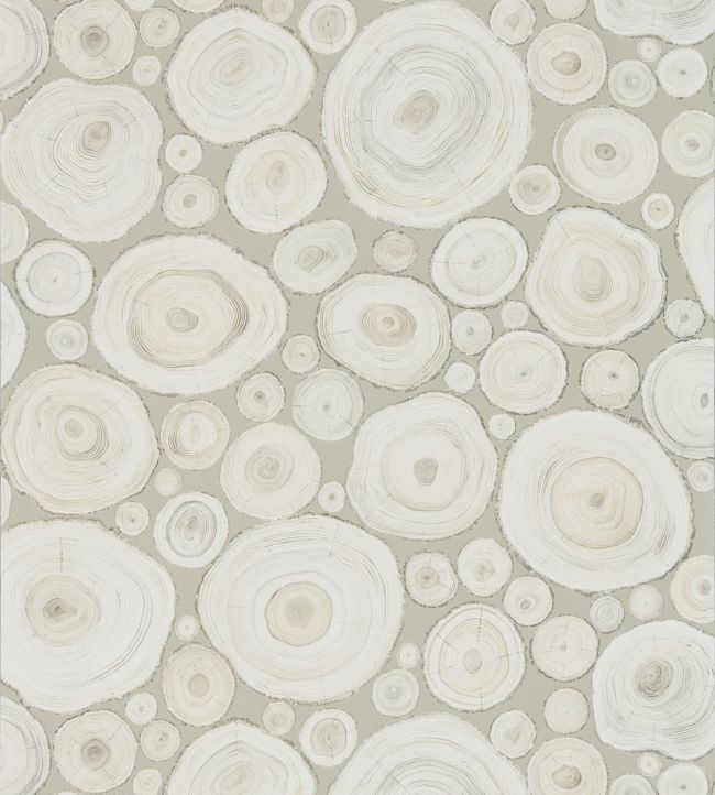 Alnwick Logs Wallpaper by Sanderson Ash
