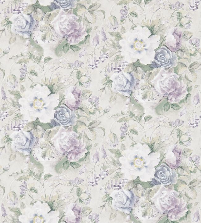 Giselle Wallpaper by Sanderson Silver/Pewter