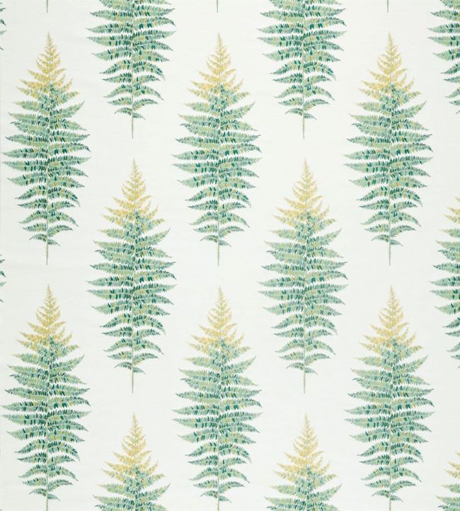 Fernery Weave Fabric by Sanderson Botanical Green