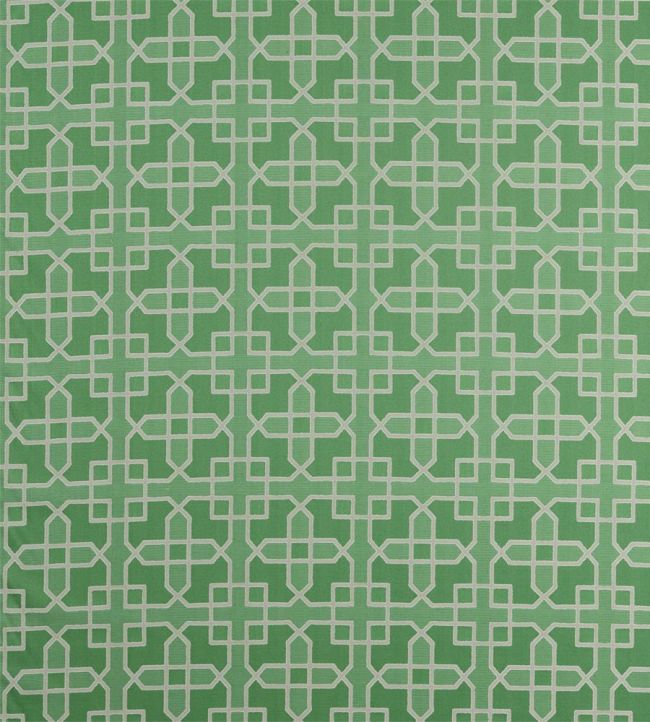 Hampton Weave Fabric by Sanderson Botanical Green